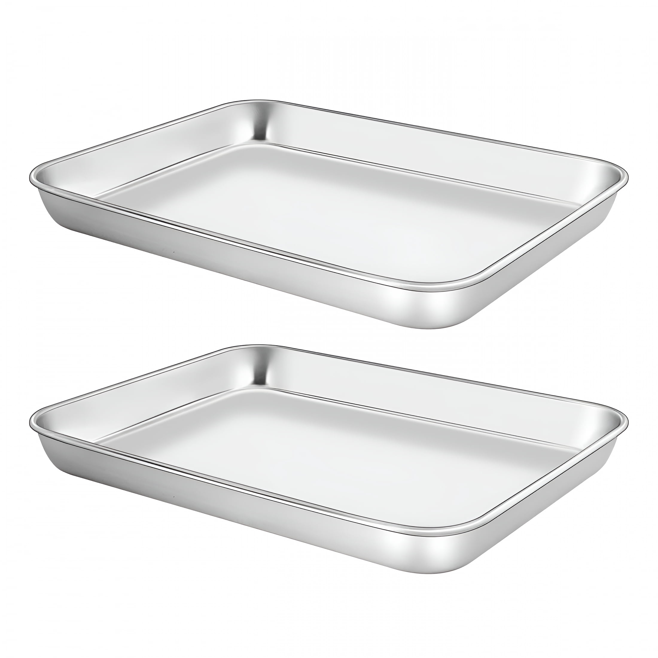 ACDANC 2026 New Toaster Oven Pans Set of 2,Stainless Steel Toaster Oven