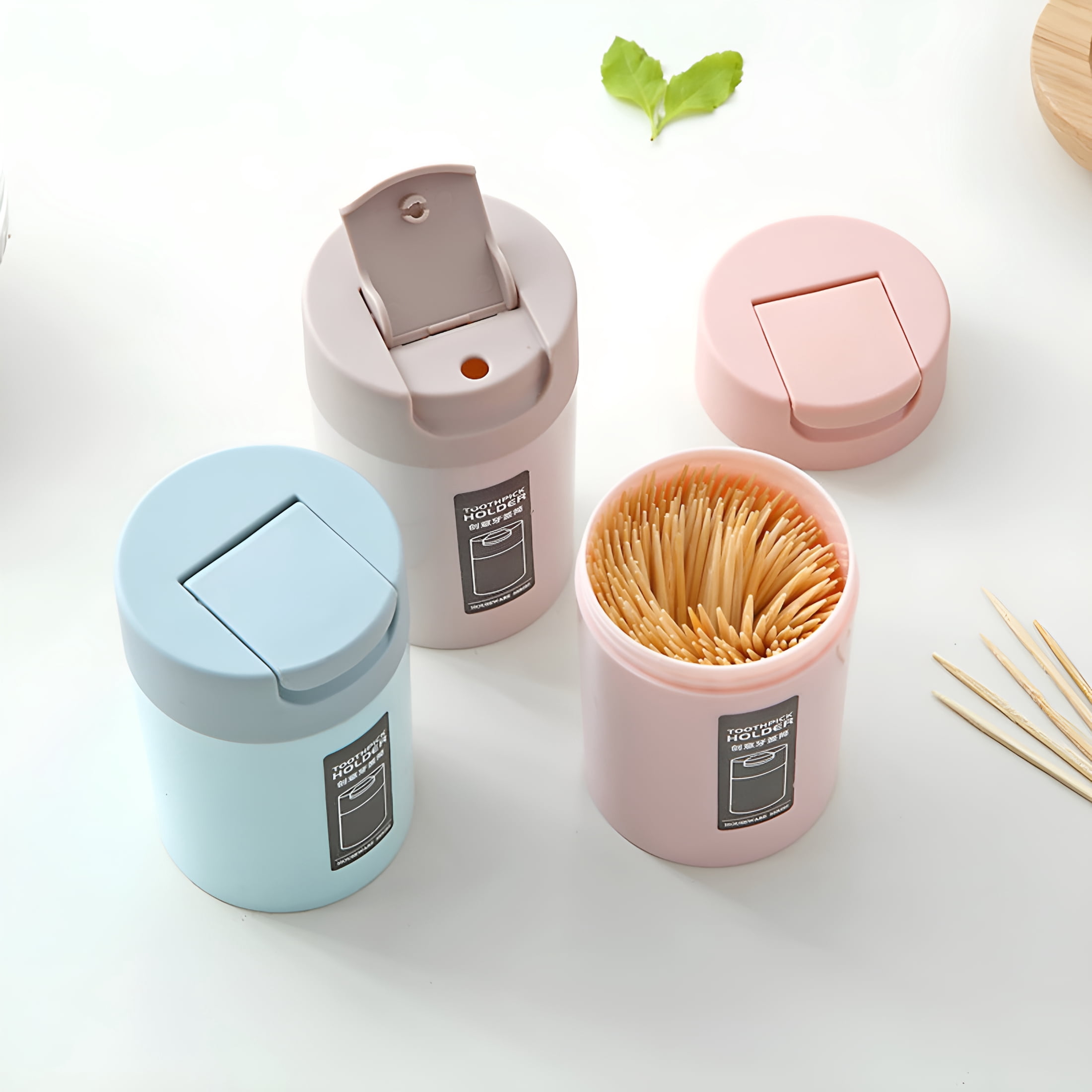 ACDANC 2026 New Toothpick Holder Large Capacity Toothpick Dispenser ...
