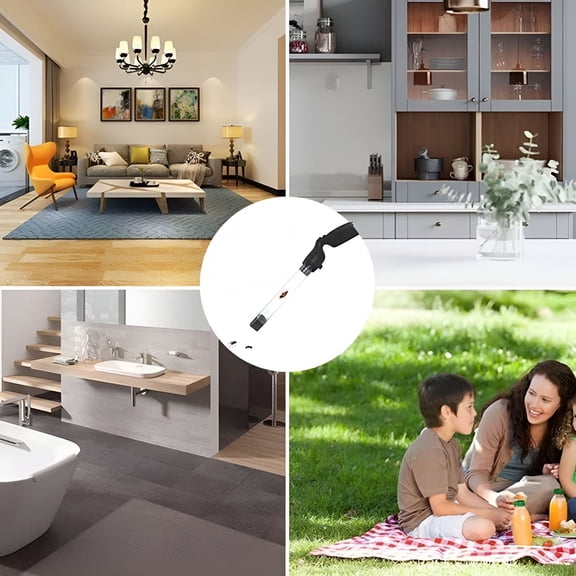 ACDANC 2026 New Usb Rechargeable Bug Vacuum Catcher Spider Insect Trap Led Flashlight Handheld Pest Catcher Vacuum Device Pest Control Tool Multicolor Free Size Plastic Material Insect Catcher Tool