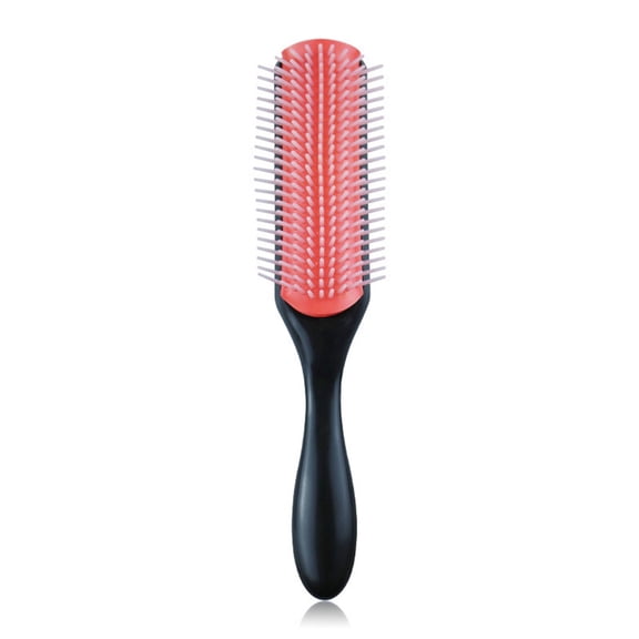 ACDANC 2026 New Wide Tooth Comb Solid Wood Air Cushion Function Beard Brush Rib Comb for Frizz-Free Hair Hair Brush Black Red Style 2