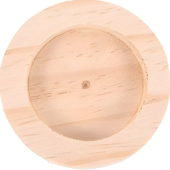 ACDANC 2026 New Wood Chinchilla Feeder for Pet Owners Compact Design Easy to Clean Feeding Bowl for Small Pets, Chinchillas, Rabbits