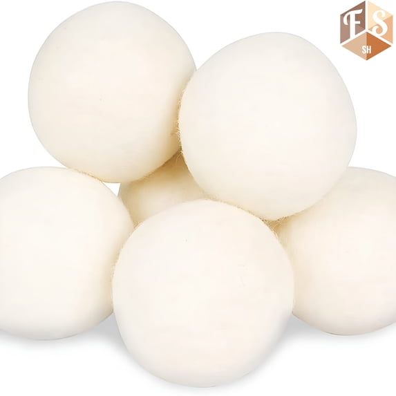 ACDANC 2026 New Wool Dryer Balls Natural Fabric Softener Reusable Wool acdanc-2026-new-wool-dryer-balls-natural-fabric-softener-reusable-wool