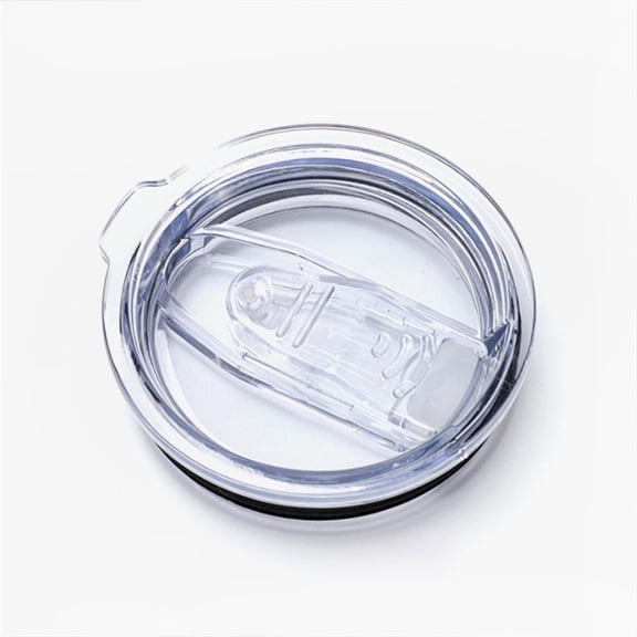 ACDANC 20Oz Tumbler Replacement Lids 1 Pack,3Inch Cup Mouth Compatible with and More Tumbler CupsSpill Proof Splash Resistant Silicone Sliding Covers, Transparent