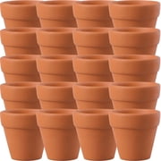 BPPEG 20Pack Red Terracotta Pot - Red Clay Ceramic Planter for 3.5x3 cm Green Plants