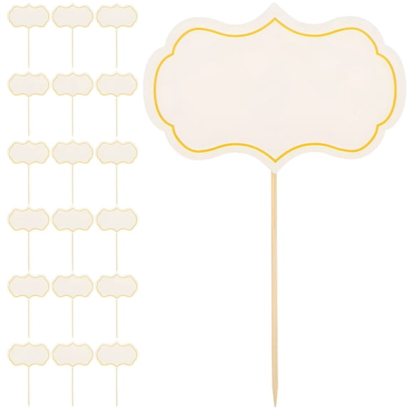ACDANC 24 Pcs Charcuterie Board Cheese Markers, Writable Food Labels & Appetizer Picks for Parties, Buffets, Weddings & Entertaining