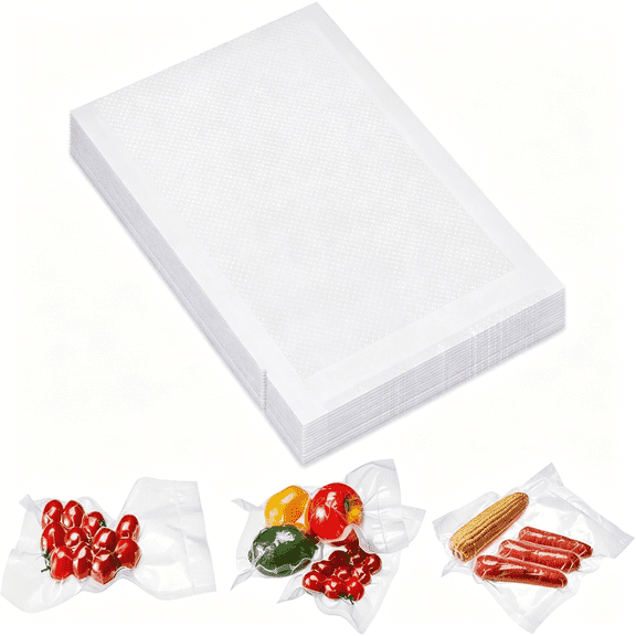 ACDANC 240 Pieces 4x6 Inch Small Vacuum Bags, Pre-Cut Vacuum Heat-Seal Bags for Food Preservation, Small Vacuum Seal Bags