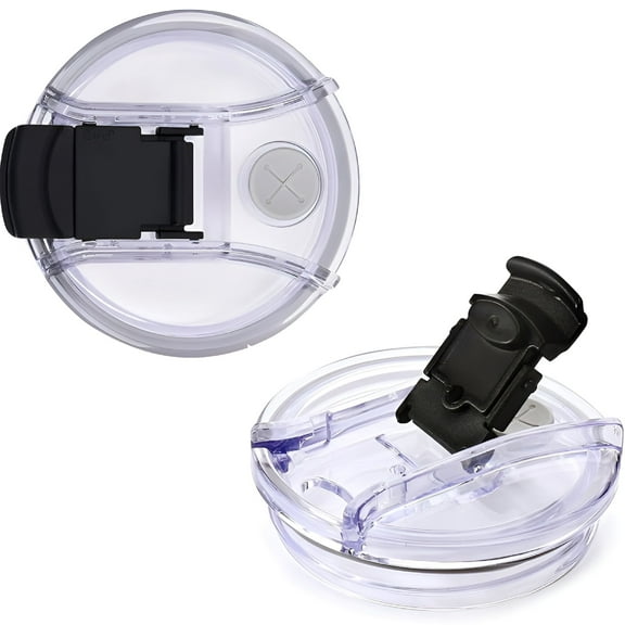 ACDANC 2Pack Replacement Lid for 40 oz Tumbler with Handle Flip Spill Stopper Lid,Spillproof,Dustproof
