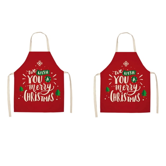 ACDANC 2Pcs Apron,Adjustable Long Ties Aprons for Women with Pockets,Eco-Friendly Prints with Vibrant Aprons for Men,Style24