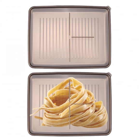 ACDANC 2Pcs Bacon Storage Container for Refrigerator Airtight Bacon Box with Lid 304 Stainless Steel Bacon Keeper Box with Elevated Base Deli Meat Container Dishwasher Safe Bacon Container