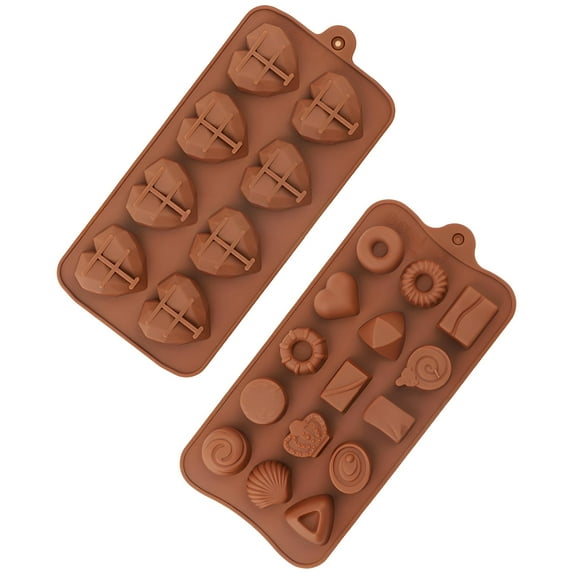 ACDANC 2Pcs Cake Pop Molds,Convenient -To-Display Shapes Silicone Baking Mold,Ideal for Social Media Sharing Silicone Freezer Molds,Color Mixing2