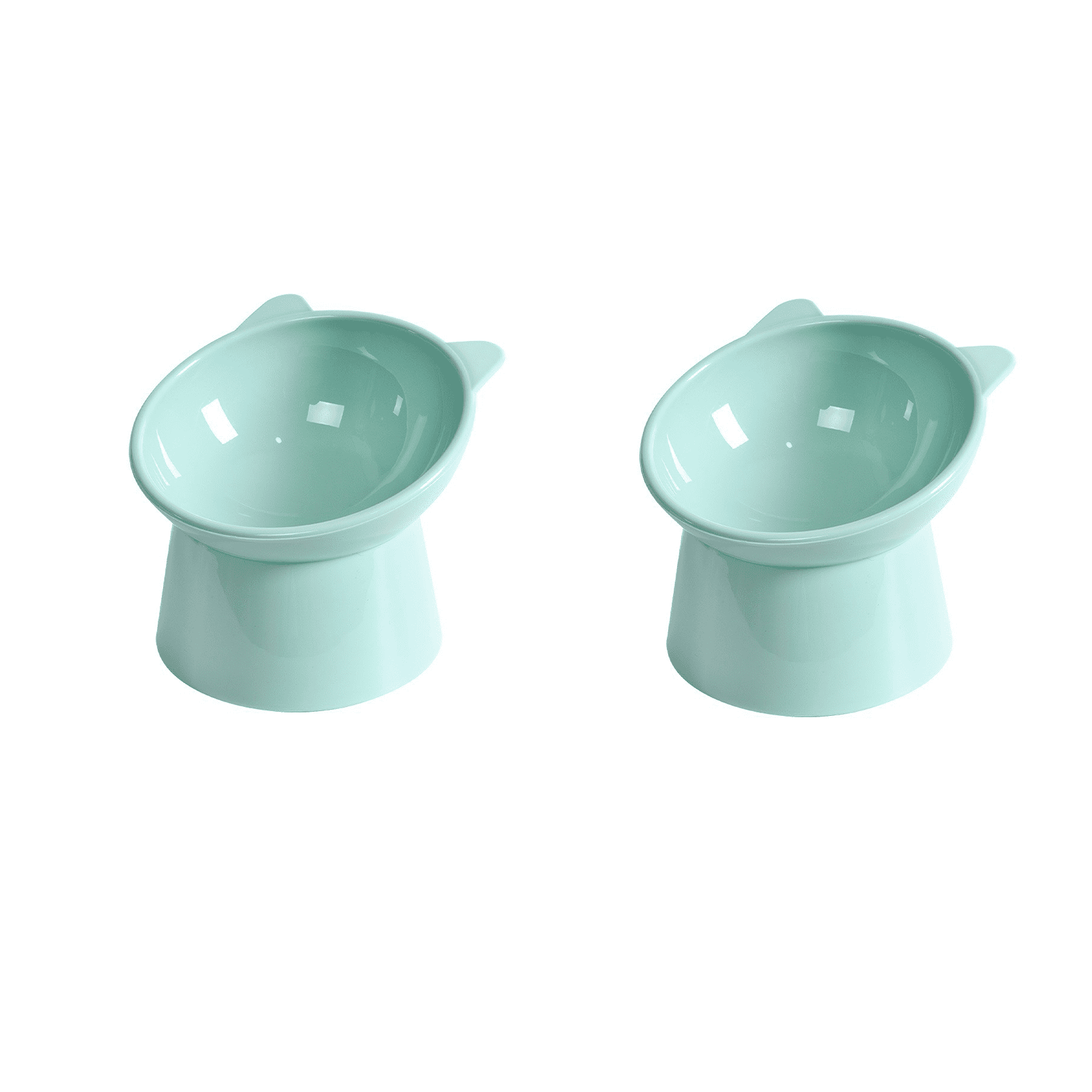 Pioneers Reduced Emetia Feeder Reference: Acdanc 2Pcs Cat Bowls Elevated Pet Feeding Set For Comfortable