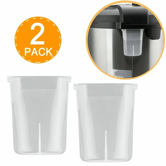 ACDANC 2Pcs Condensation Collector Cup Replacement BPA-Free Water Storage Box for 5 6 8 Quart Series Home Kitchen Accessory