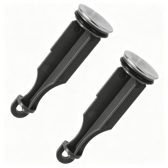ACDANC 2Pcs Faucet Drain Stoppers,1-1/4 X 4In Pop-Up Style Drain Stopper Replacement Parts Lavatory Plug Compatible with and Popular Band,Durable Bathroom Sink Stopper Replacement