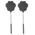 thumbnail image 1 of ACDANC 2Pcs Fly Swatter,Suitable for Kitchens,Telescopic Stainless Steel Handle & Durable Wide Paddle,Ergonomic Non-Slip Grip House Must Haves Cute Bear Paw Design, 1 of 7