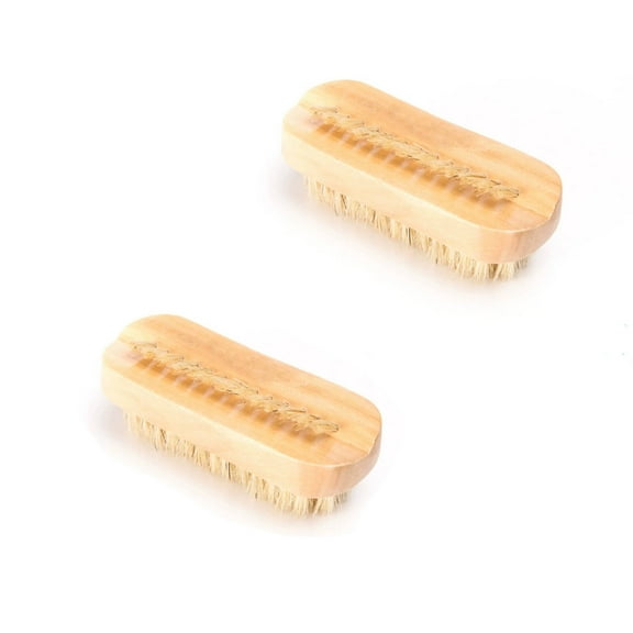 ACDANC 2Pcs Nail Brush for Cleaning Fingernails Detergent Manicure Tools Nail Brush Kolinsky Acrylic Nail Brush Style 2
