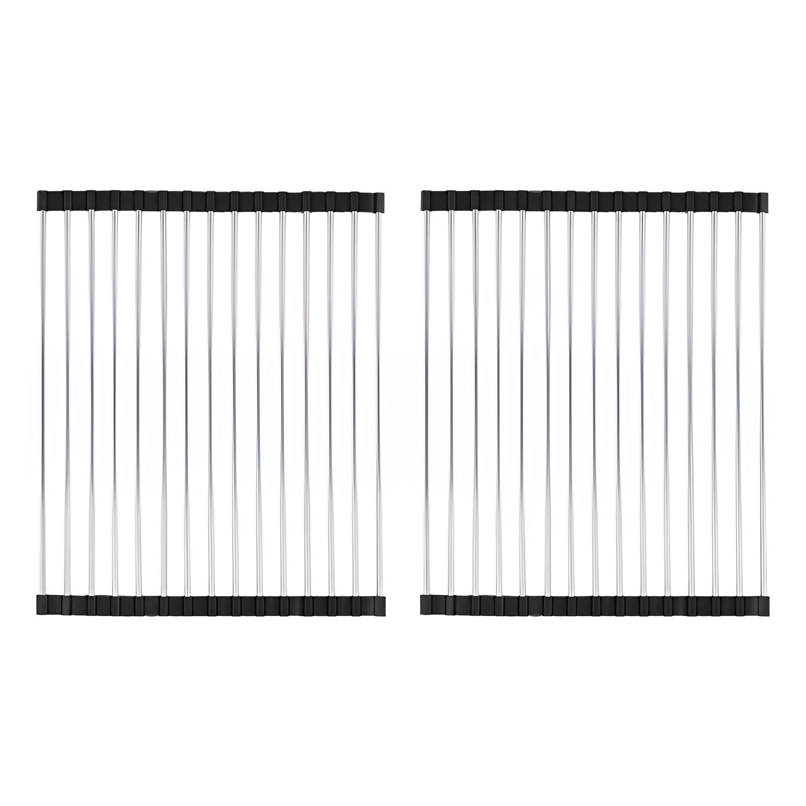 Drying Rack Structur ACDANC 2Pcs Roll Up Dish Drying Rack,Tight Structure Over the Sink Dish ...