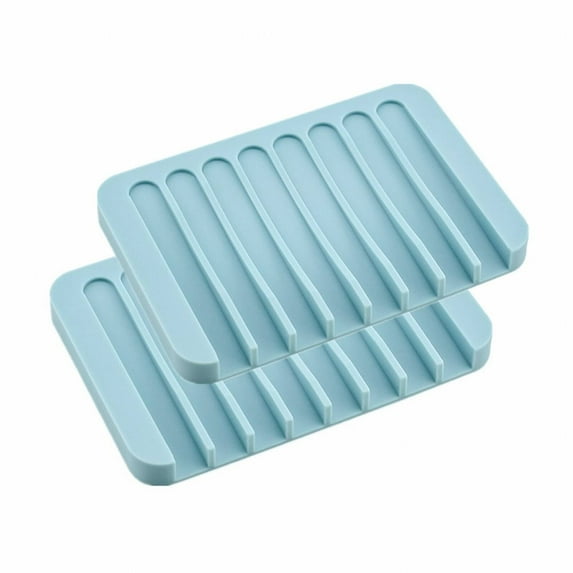 ACDANC 2Pcs Soap Dish,No-Drill Installation Soap Holder,Easy to Clean Soap Dish for Shower,L,One Size