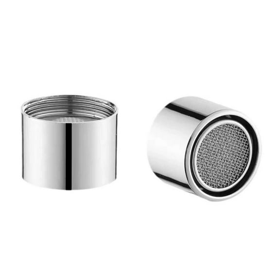 ACDANC 2Pcs Stainless Steel Mesh Nozzles,Strong Foaming with Even Flow Filter Mesh Nozzle,Efficient Filter for Pure Water Splash-Proof Design for Cleanliness Mesh Filter Nozzle,Black