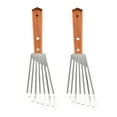 thumbnail image 1 of ACDANC 2Pcs Stainless Steel Spatula,Riveted Handle Reinforcement Fish Spatula,Hanging Storage Feature Stainless Steel Cooking Utensils,2,10.83*3.23*0.79in, 1 of 7