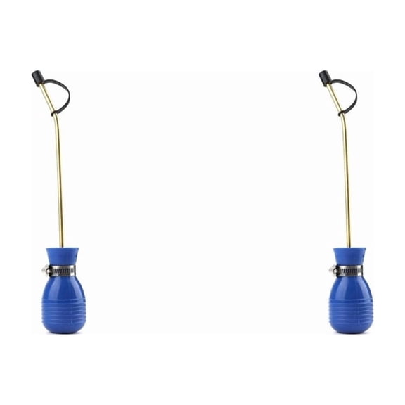 ACDANC 2X Bug Treatment Powder Duster Diatomaceous Earth Bulb Duster/Powder Applicator Bulb with Long Copper Tube