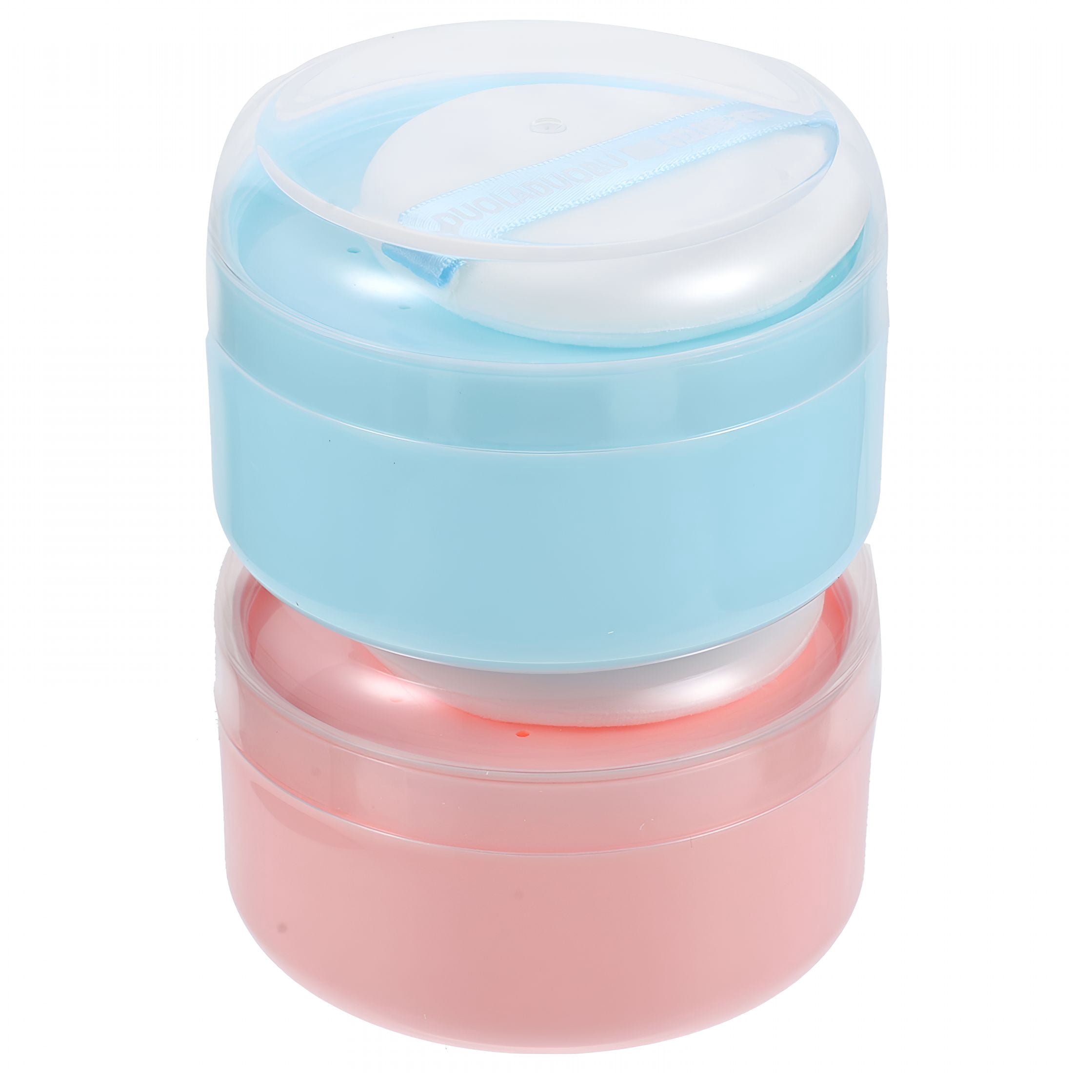 ACDANC 2pcs Empty Plastic Body Powder Container with Puffs - Walmart.com