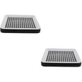 thumbnail image 1 of ACDANC 2pcs Rabbit Litter Box Guinea Toilet Tray Bunny Litter Box with Cage Hooks Bunny Trainer Box Pan for Rabbit Chinchilla Hamster Ferret Small, 1 of 4