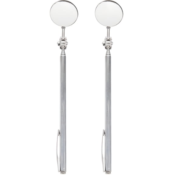 ACDANC 2pcs Retractable Mirror Tools Car Inspection Mirrors for Car Vehicle Auto