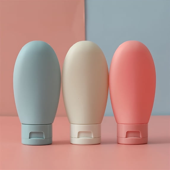 ACDANC 3 Pack 60Ml Travel Portable Shampoo Bottles,Plastic Squeeze ...