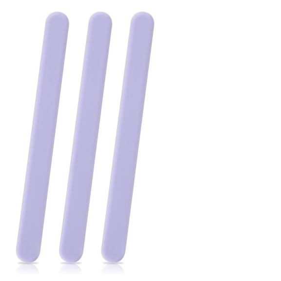 ACDANC 3 Reusable Silicone Wax Spatula-Non-Stick Wax Applicator Stir Sticks for Face Arm Hair Removal Waxaccessories Removal Products Esthetician Supplies Professional for Home Beauty Salon Use.