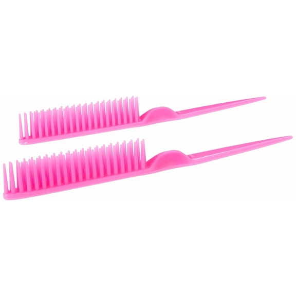 ACDANC 3 Row Styling Comb for Detangling,Defining and Separating Curls(Pink)Detangling Comb for Curly Hair