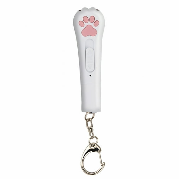 ACDANC 3-in-1 Interactive USB Rechargeable Pet Cat Laser Toys Multifunctional Cats Interactive Infrared Teaser Lighting Cat Chaser Stick