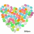 thumbnail image 1 of ACDANC 300PCS Glow in The Dark Pebbles, Glowing Rocks for Aquarium Decoration, Outdoor Decor, Garden Lawn Yard, Walkway, Fish Tank, Pathway, Driveway, 1 of 7