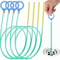 thumbnail image 1 of ACDANC 35 Inch Drain Snake Hair Clog Remover,Anti-break Metal Sink Snake Drain Cleaner Tool with Nylon Layer,Drain Hair Removal Tool for Shower,Bathroom Sink Drain Unclog (4Pack), 1 of 4
