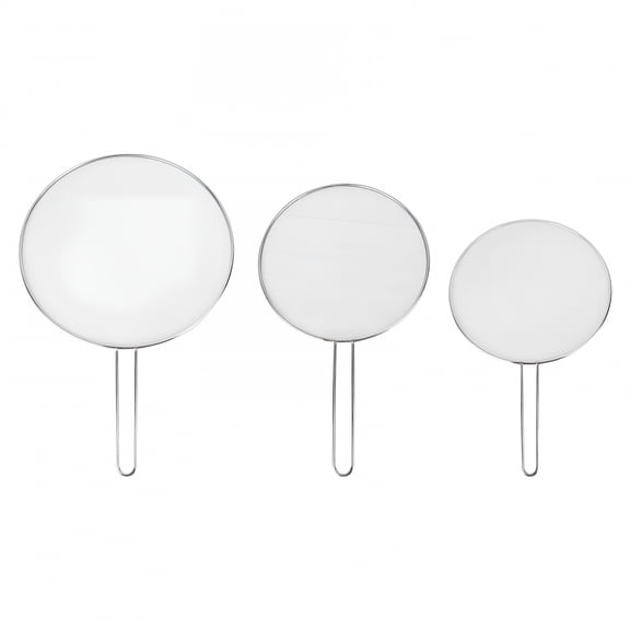 ACDANC 3PCS Stainless Steel Splatter Screen Set (25cm,30cm,33cm)