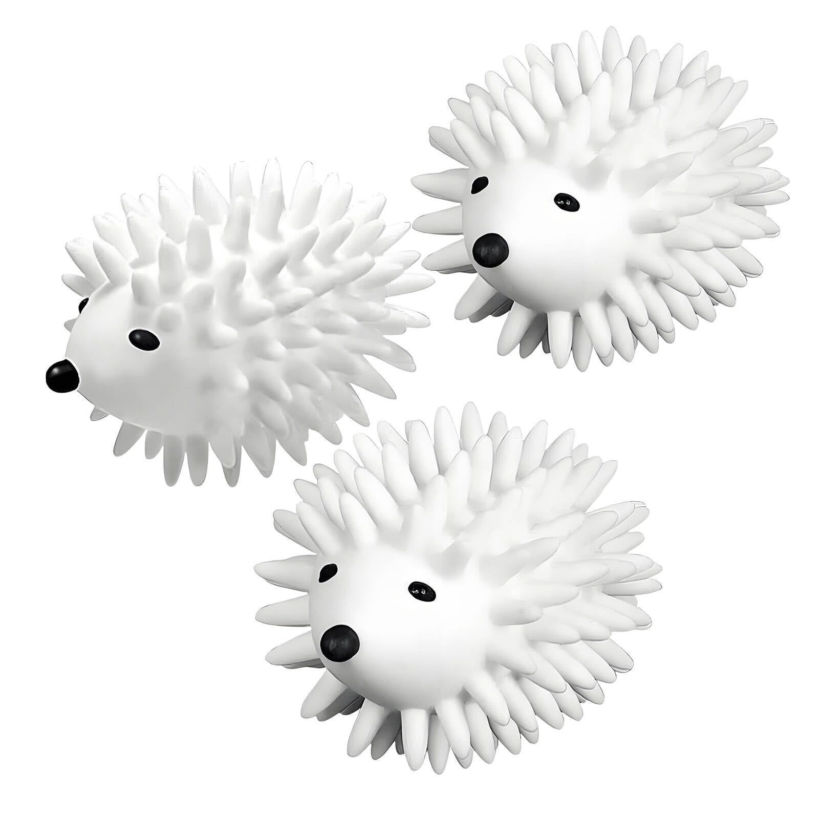 ACDANC 3Pcs Dryer Balls,Dryer Balls Laundry Reusable,Laundry Balls for Dryer with Cute Hedgehog Design