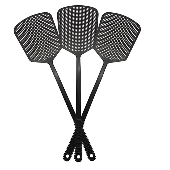 ACDANC 3Pcs Fly Swatter,Suitable for Kitchens,Heavy-Duty Durable Design & Effective Pest Control,Ergonomic Comfort Grip House Must Haves Convenient Multi-Pack & Storage
