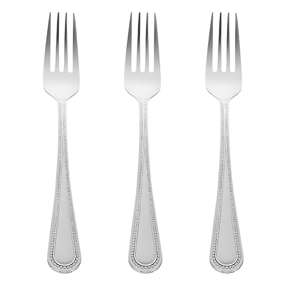 BPPEG 2026 New 3 Pcs Dinner Forks,Premium Stainless Steel,Ideal for Kitchen U0026 Restaurant Use for Home,Dining,Party,Bbq,Hotel