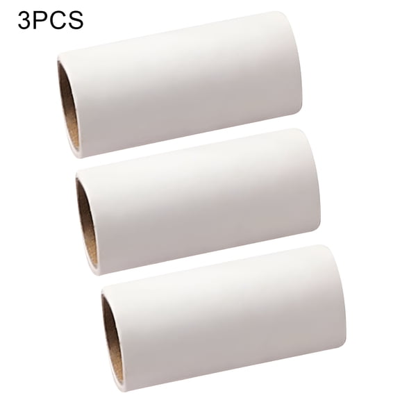 ACDANC 3Pcs Lint Refill Tearable Design Dust Removal Portable Lint Roller Refill for Home Cleaning