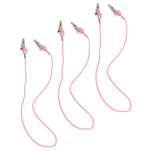 ACDANC 3Pcs Multi-function Stainless Steel Clips Dental Bibs Clips Dental Napkin Bib Clips