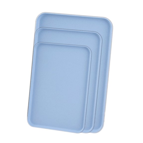 ACDANC 3Pcs Non-Stick Baking Sheets, Wheat Straw Cookie Pans