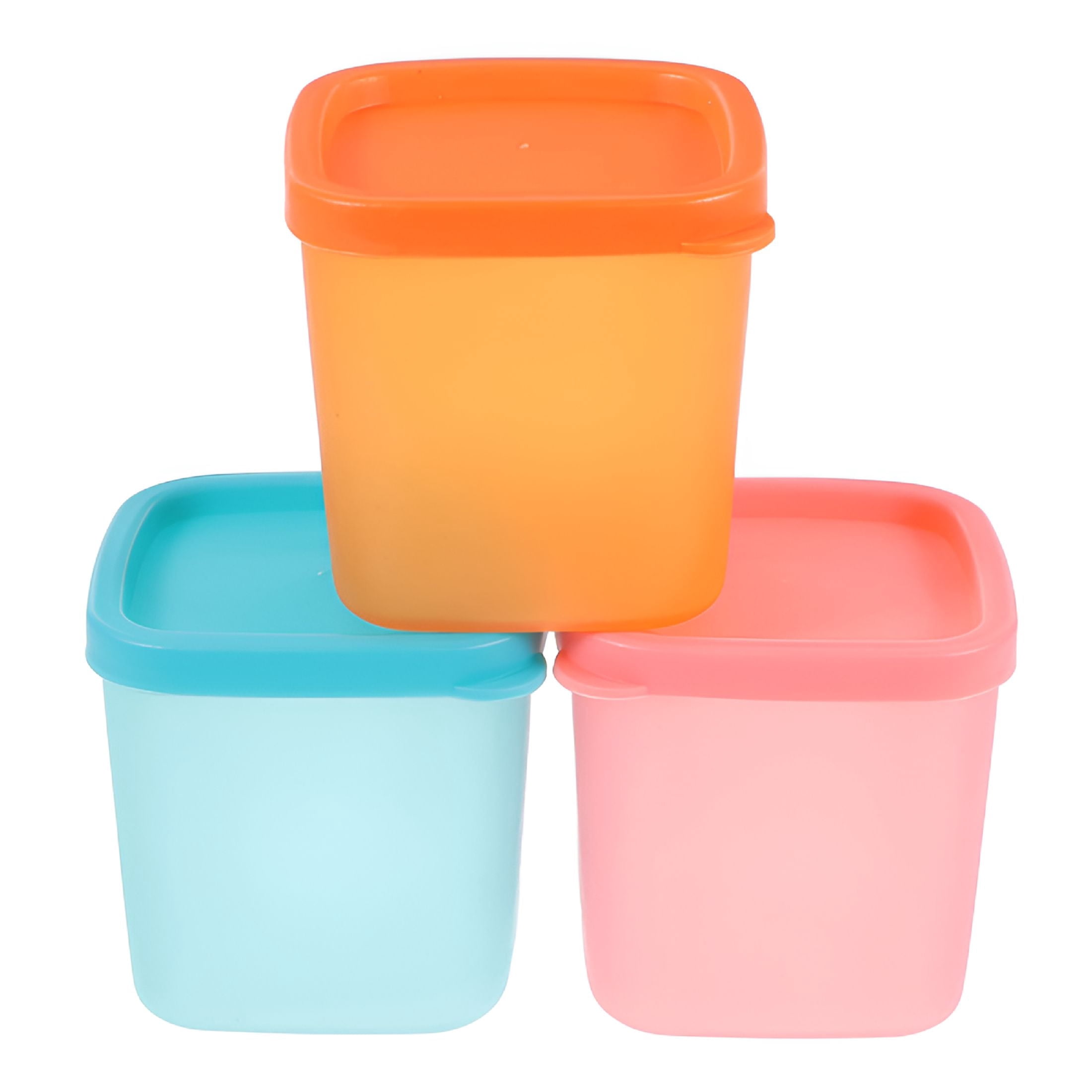 ACDANC 3Pcs Reusable Ice Cream Containers Homemade Ice Cream Box ...
