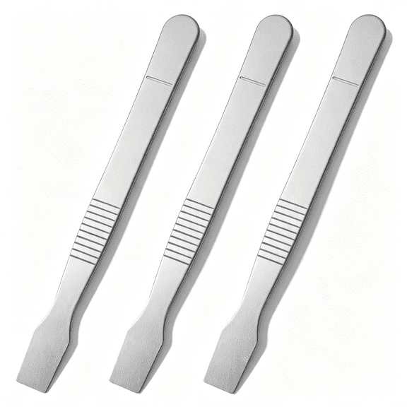 ACDANC 3Pcs Small Metal Scrapers Tool,Handy Non-Scratch Crevice Cleaning Tool Flathead Scraper Tools for Tight Spaces Multi-Purpose Label Scraper Perfect for Removing Oil Stains,Kitchen