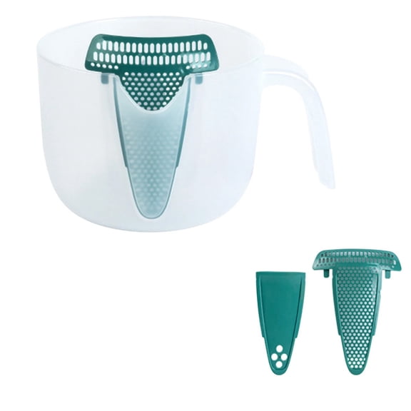 ACDANC 4 Cup Fat Separator with Bottom Release, Kitchen Grease Separator Strainer for Gravy, Oil, Soups, and Stew