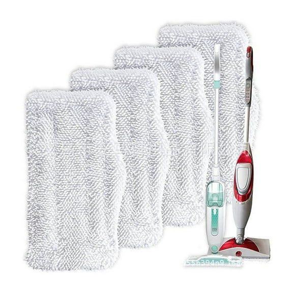 ACDANC 4 Pcs Mop Head Replacement,Multiple Model Compatibility Spin Mop Replacement Mop,Powerful Cleaning Eco-Friendly Cedar Mop Replace Head for Shark S1000WM