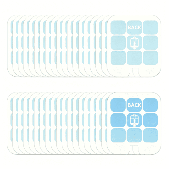 ACDANC 40 Pack Refill Glue Cards Compatible with Dot Indoor Fly Trap Plug-In Insect Trap Replacement Sticky Glue Boards