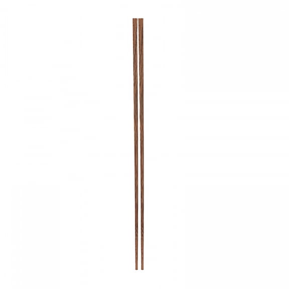 ACDANC 42Cm Wooden Cooking Chopsticks Reusable for Noodles Frying Hotpot Extra Long Kitchen Chop Sticks Brown 2 Pairs