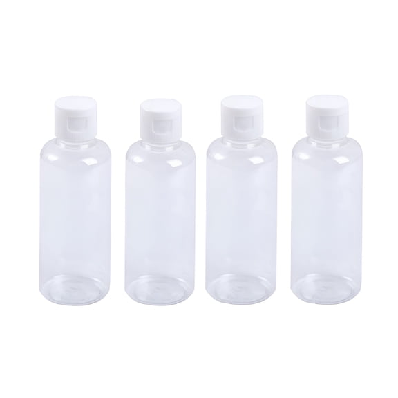 ACDANC 4Pcs 60Ml Travel Lotion Containers,Empty Cosmetic Hand Bottle,Refillable Plastic Bottles for Travel