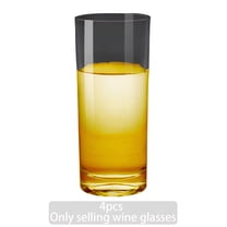 ACDANC 4Pcs Cocktail Glasses,High Transparency Glasses Drinking Set,Sleek Cup Body Whisky Glass Sets,270Ml