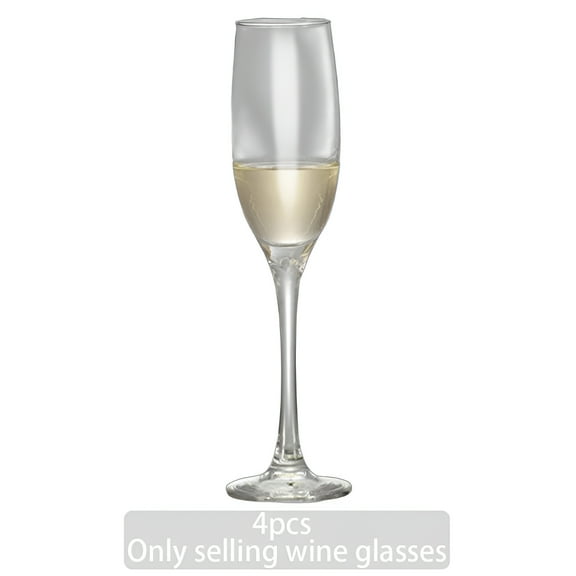 ACDANC 4Pcs Cocktail Glasses,Lasting Clarity Glasses Drinking Set,Slip-Resistant Whisky Glass Sets,185Ml