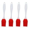 thumbnail image 1 of ACDANC 4Pcs Cooking Brush Food-Grade Material Silicone Brush Multi-Purpose Brush Grill Brush Creative Design Pink, 1 of 2